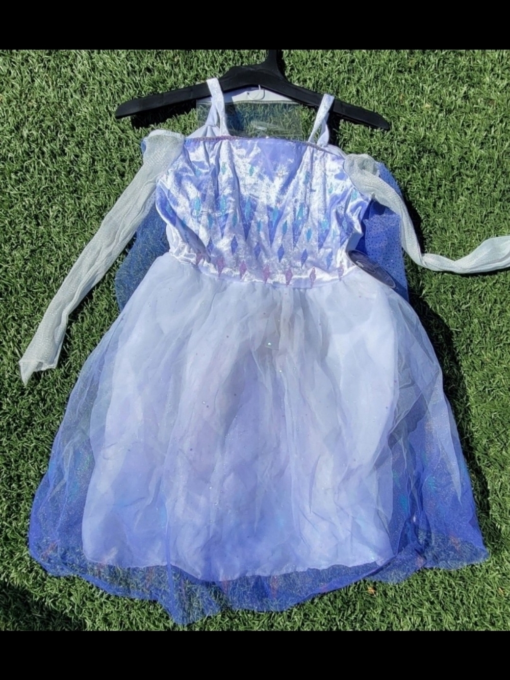 Halloween Disney Frozen Queen Elsa Costume Size 4T / 6T New